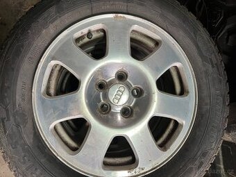 Alu 5x100 zimní Barum polaris 195/65 R15