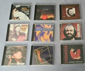 Různé CD s hudbou