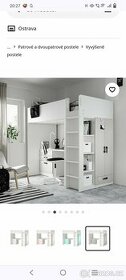 Vyvýšená postel IKEA - 1