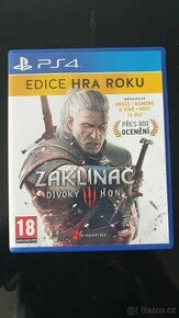 PS4 hra Zaklínač 3 The Witcher