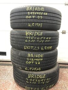 Letní Bridgestone 215/45/18 (2023 - 4x6,5mm)