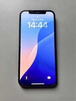 iPhone 12 Black, 64 GB | 100% baterie