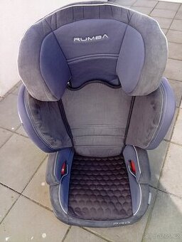 Dětská robustní autosedačka Rumba pro Isofix 15-36kg