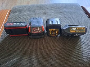 Aku baterie Milwaukee, DeWALT, Riwall, MAX
