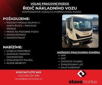 Řidič nákladního vozu