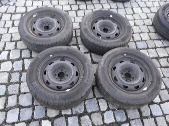 LETNÍ PNEU + DISKY 205/60R15 PEUGEOT 15" CITROEN