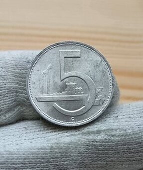 5kčs 1952 vzácný ročník Dural