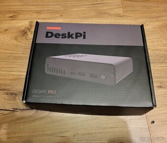 DeskPi Pro pro Raspberry Pi 4 s chladičem