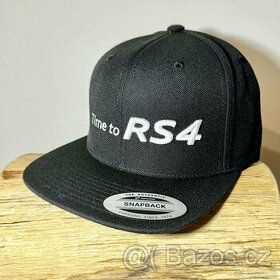 Snapback Audi RS4 Kšiltovka nová - 1