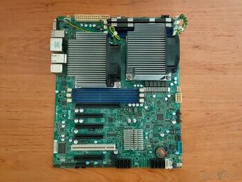 Supermicro 16 jader a 32 vláken, až 384 GB RAM+ 2x chladič