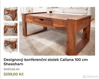 Konferenční stolek