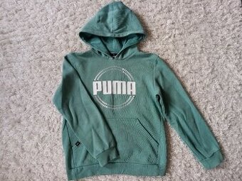 MIKINA PUMA 152 MODROZELENÁ
