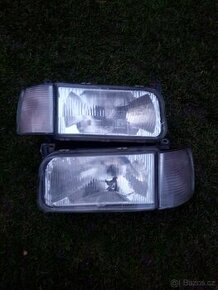 Přední světla VW Passat B3 s motůrky