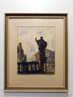 Obraz František Josef Kraus ak. malíř, 68x56