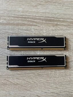 HyperX Black 8GB (2x4) - DDR3 1600 MHz