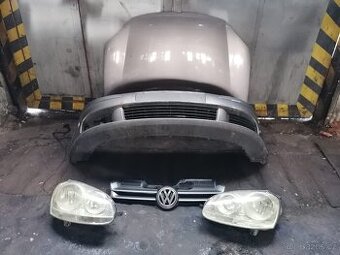 VW GOLF V. -NÁRAZNÍK, KAPOTA, SVĚTLA