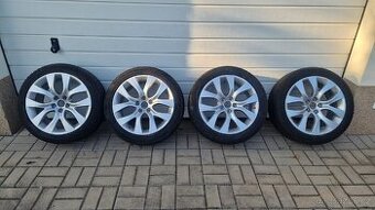 ALU kola 5x108 18 Citroen/zimní pneu