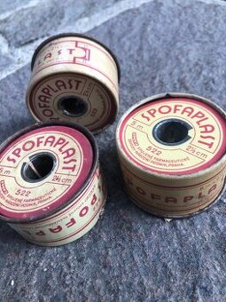 Retro Spofaplast, plechová krabička