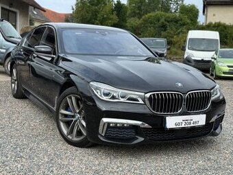 BMW 740XD 2018 M-PACKET / NAPPA / B&W / TAŽNÉ / LASER / TOP