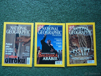 Koupím časopisy National Geographic, 2003, 2004