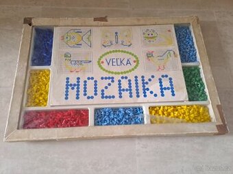 Retro hračka -mozaika