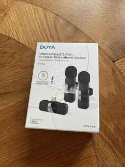 BOYA BY-V2 2.4 GHz bezdratovy mikrofon Iphone