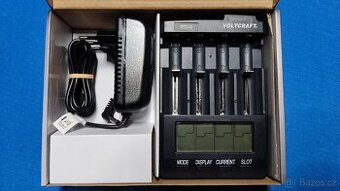 Voltcraft IPC-3 - nabíječka kulatých baterií