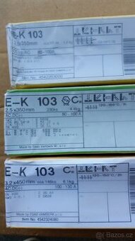 Svařovací elektrody včetně příslušnství