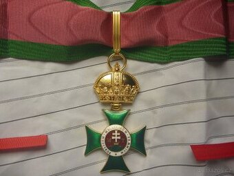 RU Královský řád svatého Štěpána komtur komander kříž