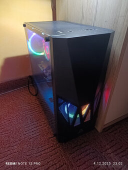 Herní PC - Ryzen 7, 16GB RAM, 1TB NVME, 6650XT 8GB, WIN11