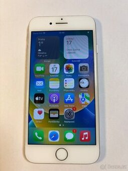 Apple iPhone 8 256gb kondice baterie 100% s kabelem ios 16.7