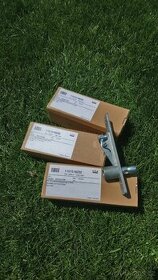 DORMA podlahový dveřní zavírač +3x koplet pro skleněné dveře