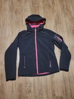 Tmavě šedá softshellová bunda CMP