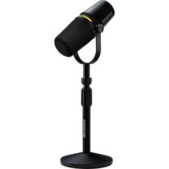 Prodám špičkový mikrofon Shure MV7+ (Black) – nový, v záruce