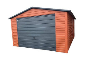 Plechová garáž 4x5 - 1