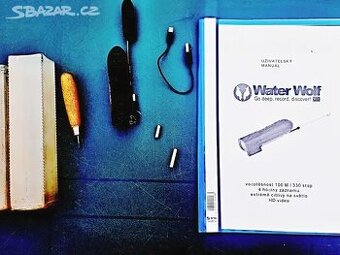 kamera pod pruty,na dno,hlubinnou přívač,na čepici