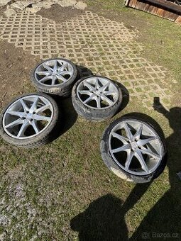 Prodám hliníkové kola R17 4x98