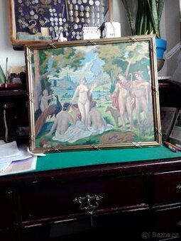 Obraz Herbst Jaroslav  Nechť vezme ta nejkrásnější,olej