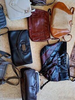 Dámské kožené kabelky různé