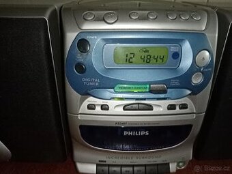 Radiomagnetofon s CD přehrávačem Zn Philips