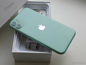 APPLE iPhone 11 64GB Green - ZÁRUKA 12 MĚSÍCŮ - TOP STAV