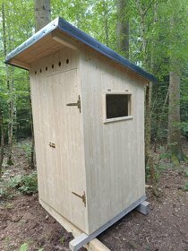 Kompostovací WC & zahradní domek na nářadí