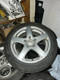 Alu disky R16 + zimní pneu 205/50 R16 na Mazda MX-5