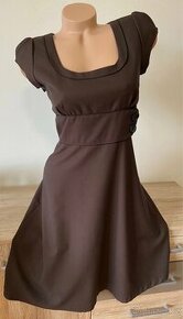 Dámské hnědé šaty Orsay vel.36