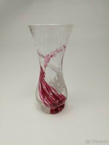 Váza krakelované sklo