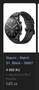 Xiaomi watch s1 black