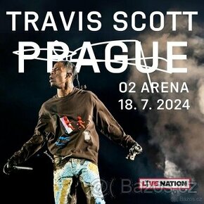 Koupím 2x stání Travis Scott - O2 Arena Praha