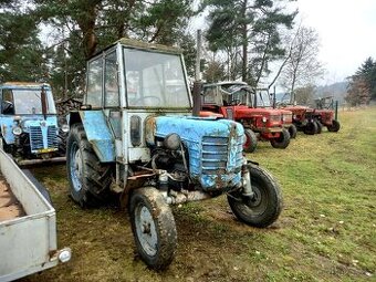Zetor 4011, závaží, etážové závěs, motor po výměně