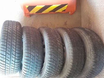Letní pneu s disky kol 165/70 R13