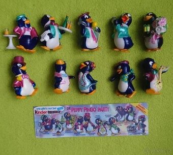 Kinder figurky-sada Peppy Pingos Párty 1x BPZ